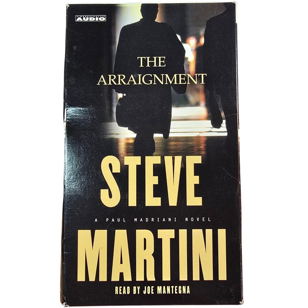 The Arraignment, A Paul Madriani Novel, by Steve Martini Audio Cassette‎ Book